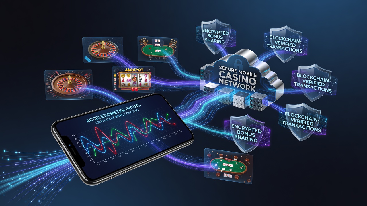 Illustration der Verknüpfung von Sensor-Mustern mit Bonus-Pools in sicheren mobilen Netzwerken