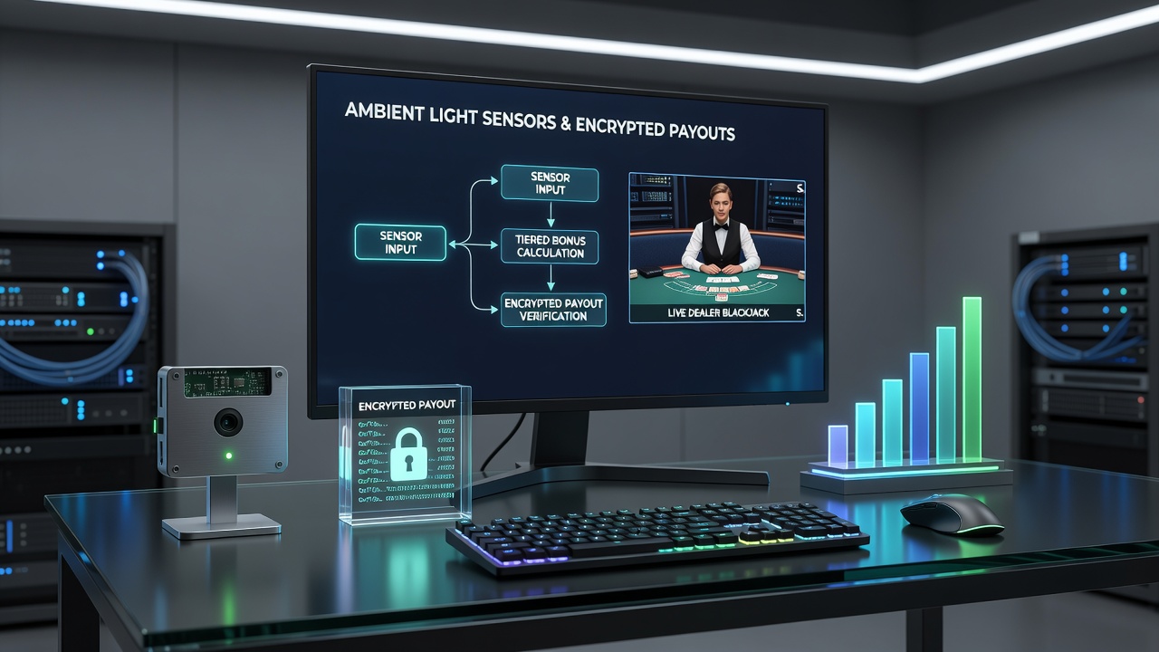 Integration von Sensoren in Live-Dealer- und Slot-Systemen mit Fokus auf verschlüsselte Zahlungen