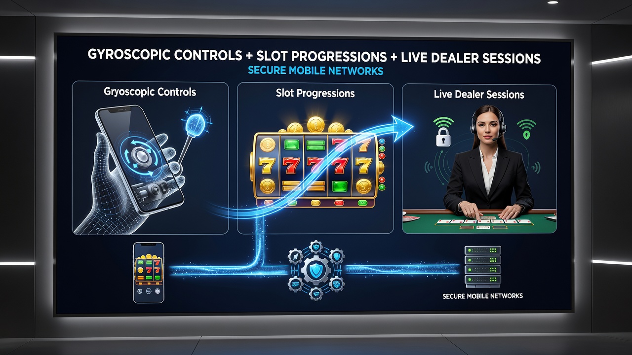Synchronisation von Sensor-Eingaben und Live-Dealer-Streams