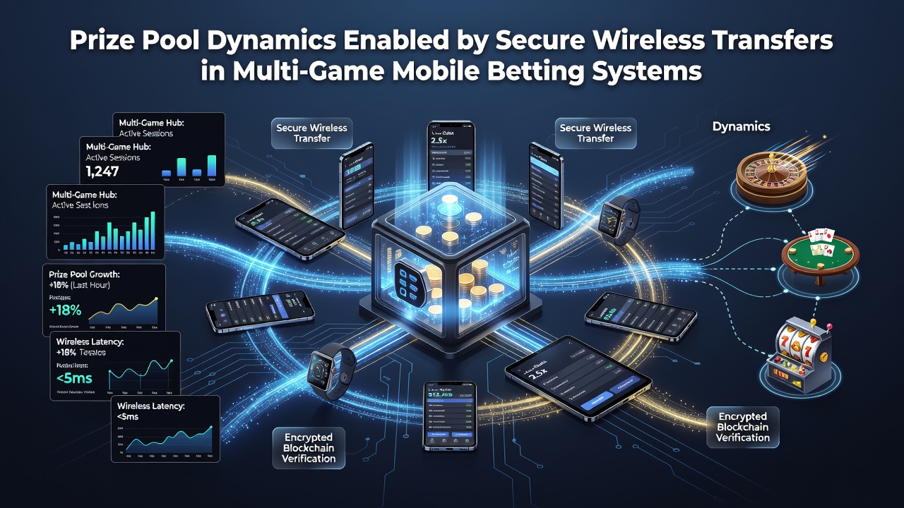 Darstellung von Preispool-Dynamiken mit vernetzten mobilen Spielen und Transfers