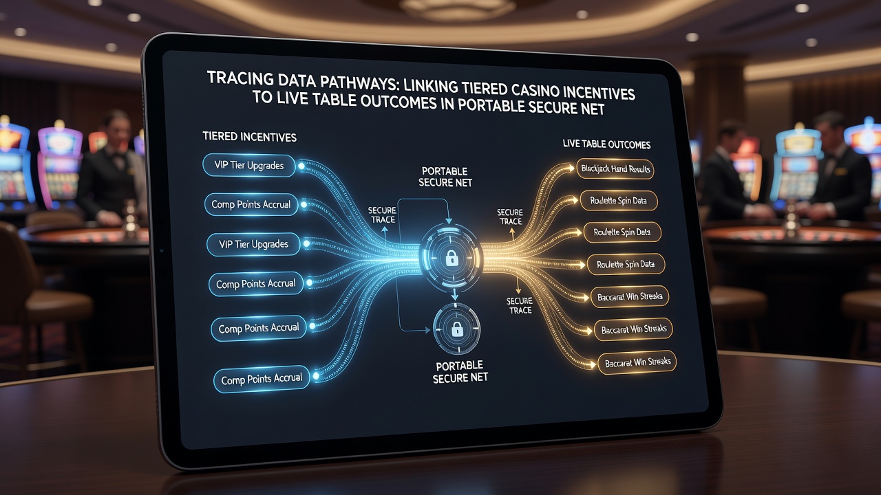 Live-Tisch-Datenflüsse in sicheren mobilen Netzwerken